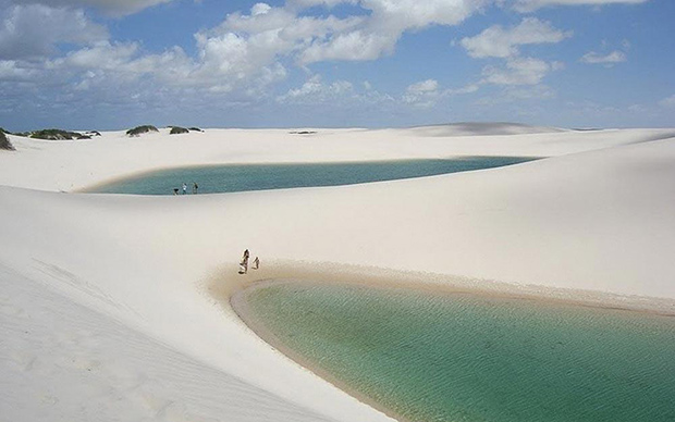 Белые дюны Ленуиса Маранхенса, Бразилия