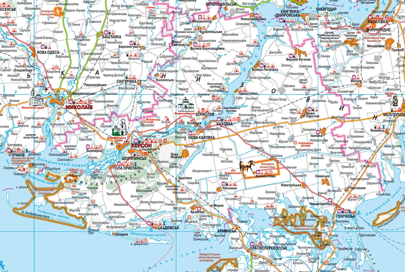 Украинка, Киевская Область Карта Вектор